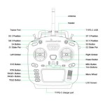 RadioMaster TX12 MKII 16ch Hall Gimbals Support OPENTX and EDGETX Remote Control Transmitter ELRS for RC Drone